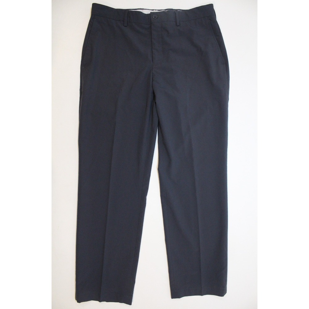 Slazenger Golf Pants Size 34x30 Men's Gray Performance Stretch Flat Front Chino